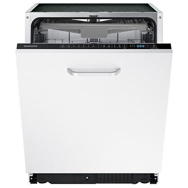 Masina de spalat vase incorporabila SAMSUNG DW60M6050BB, 14 seturi, 7 programe, 60 cm, Clasa E, panou comanda negru