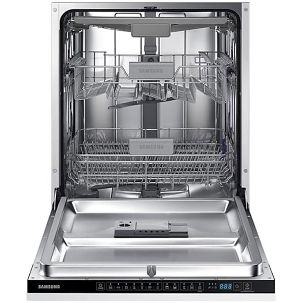 Masina de spalat vase incorporabila SAMSUNG DW60M6050BB, 14 seturi, 7 programe, 60 cm, Clasa E, panou comanda negru