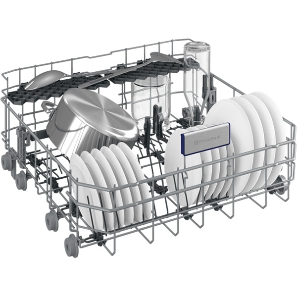 Masina de spalat vase independenta GRUNDIG GNFP3630XB, CornerWash, 16 seturi, 6 programe, 60cm, Clasa C, inox