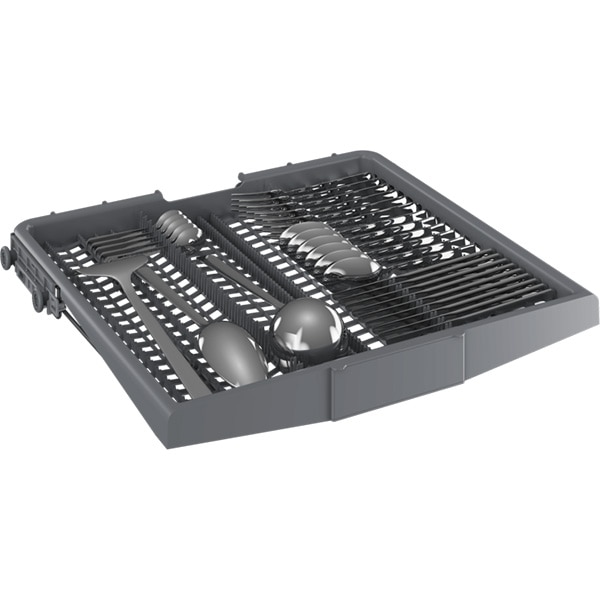 Masina de spalat vase incorporabila GRUNDIG GNVP3630B, CornerWash, 16 seturi, 8 programe, 60 cm, Clasa C, panou comanda inox