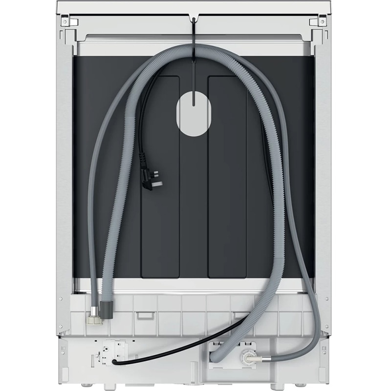 Masina de spalat vase independenta WHIRLPOOL WFC 3C26 P X, 6th Sense, 14 seturi, 8 programe, 60 cm, Clasa E, argintiu