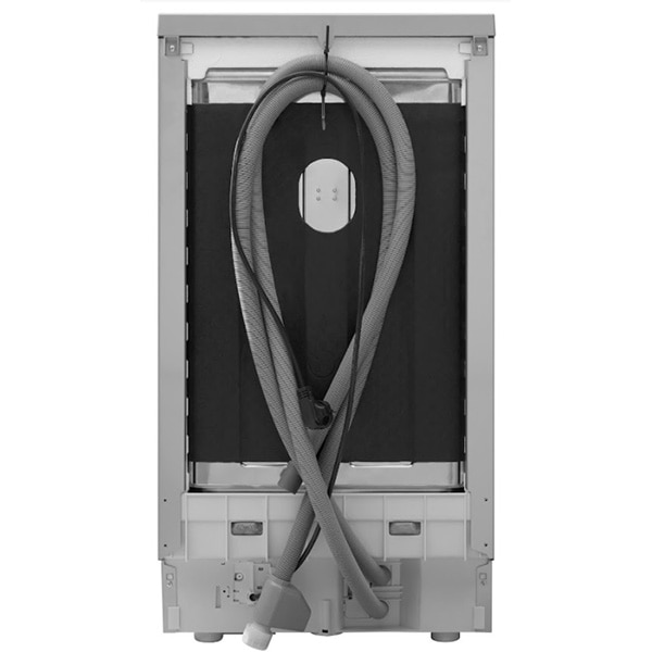 Masina de spalat vase independenta WHIRLPOOL WSFO3T1256PCX, 6th sense, 10 seturi, 8 programe, 45 cm, Clasa E, inox