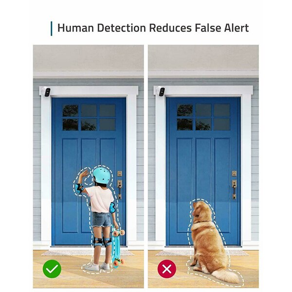 Kit supraveghere video eufyCam 2C Security T88313D2, 2 camere, HD 1080p, Wi-Fi, Waterproof, 16 canale, alb