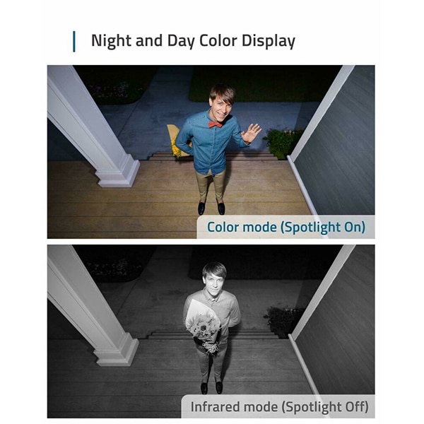 Kit supraveghere video eufyCam 2C Security T88313D2, 2 camere, HD 1080p, Wi-Fi, Waterproof, 16 canale, alb