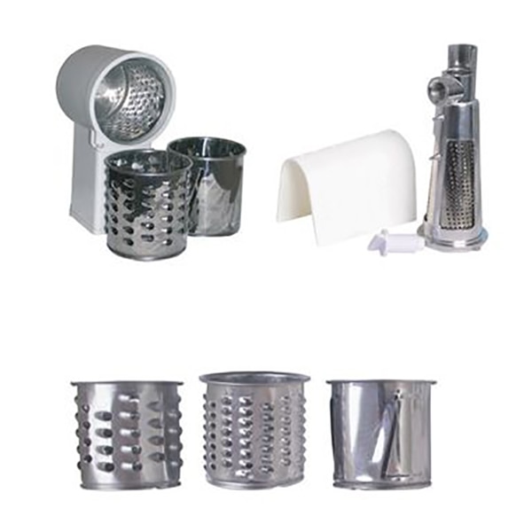 Masina de tocat carne MYRIA MY4095, 0.5kg/min, 1500W, accesoriu carnati/suc de rosii/feliere/razuire, rosu-alb