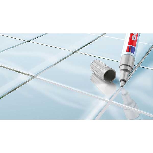 Marker pentru rosturi EDDING 8200, 2-4 mm, argintiu