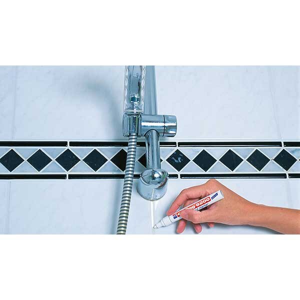 Marker pentru rosturi EDDING 8200, 2-4 mm, argintiu