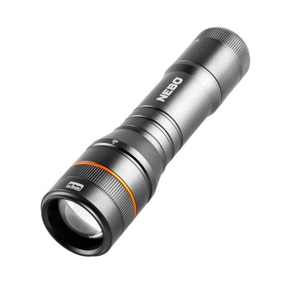 Lanterna LED NEBO Newton 500 NEB-FLT-0014-G, 500 lumeni, 3xAAA, gri