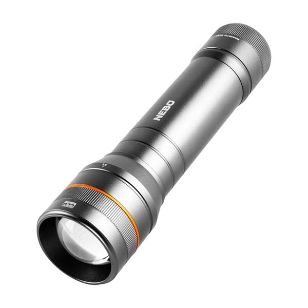 Lanterna LED NEBO Newton 1000 NEB-FLT-0016-G, 1000 lumeni, 4xAA, gri