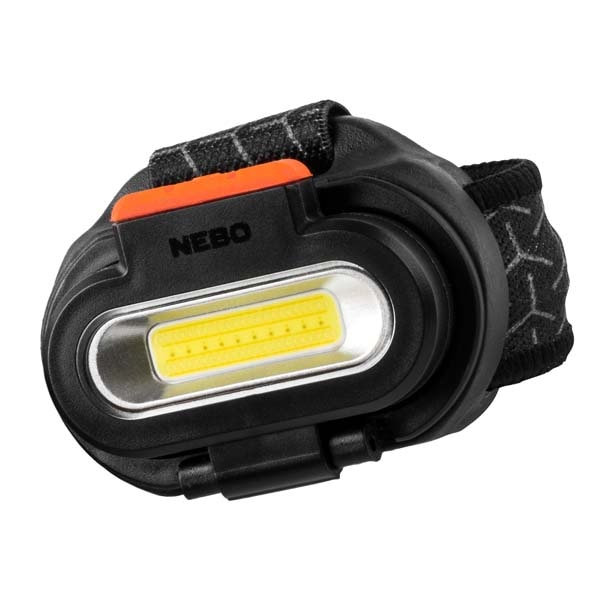Lanterna LED frontala NEBO Einstein 1500 Flex, 1500 lumeni, Acumulator 2200mAh, negru