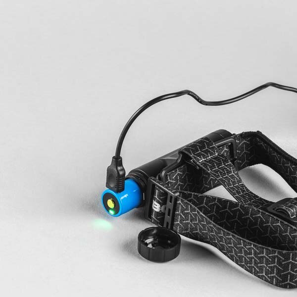 Lanterna LED frontala NEBO Einstein 1500 Flex, 1500 lumeni, Acumulator 2200mAh, negru