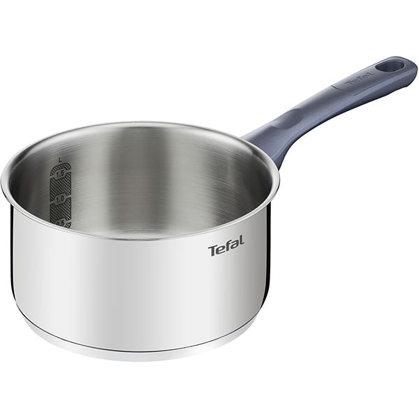 Set vase TEFAL Daily Cook G713SB45, 11 piese, 16- 28cm, otel, argintiu