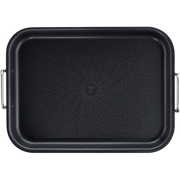 Tava de copt TEFAL Succes J1605902, 37x27cm, aluminiu, negru