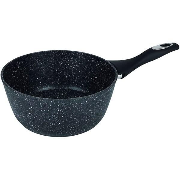 Cratita cu capac MYRIA MY4426, 2.8l, 20cm, aluminiu, negru