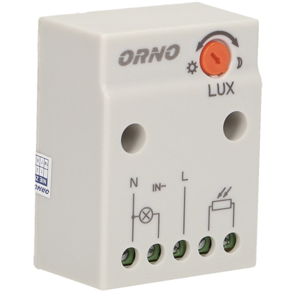 Senzor crepuscular ORNO OR-CR-233, cu sonda externa, IP65, alb