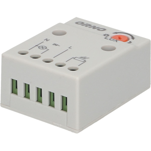 Senzor crepuscular ORNO OR-CR-233, cu sonda externa, IP65, alb