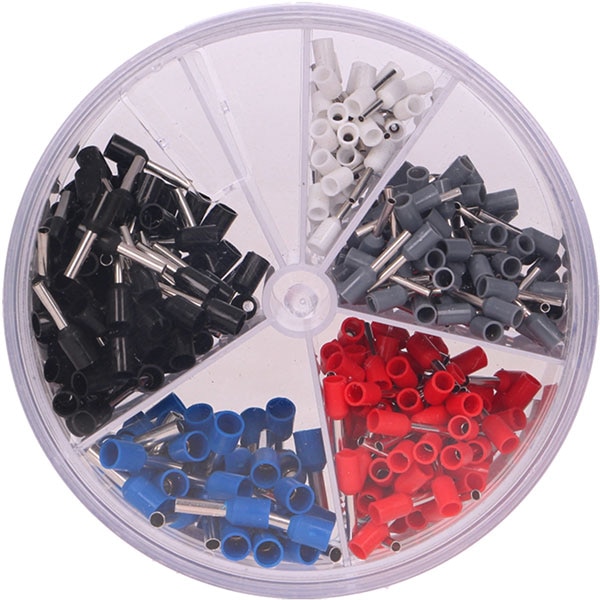 Set pini terminali ORNO OR-AE-13137, 0.50 mm - 2.50 mm, 400 buc, multicolor