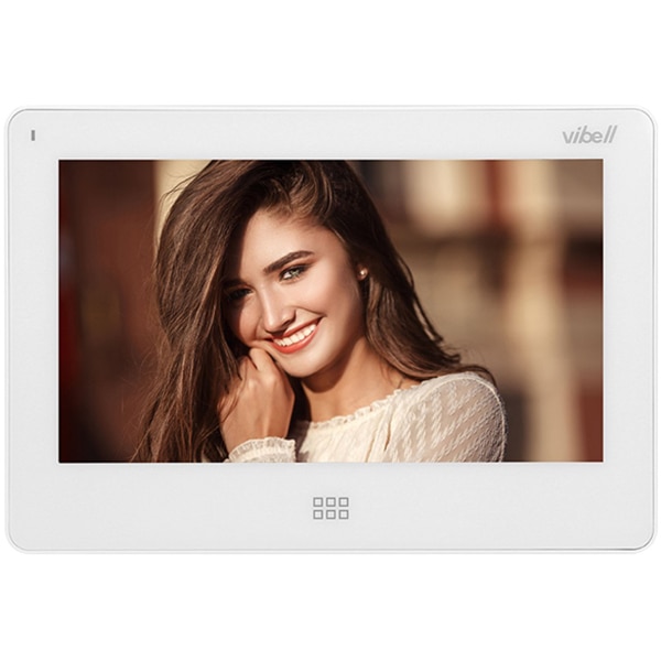 Interfon video cu fir ORNO OR-VID-EX-1060/W,LCD, 7 inch, alb-gri