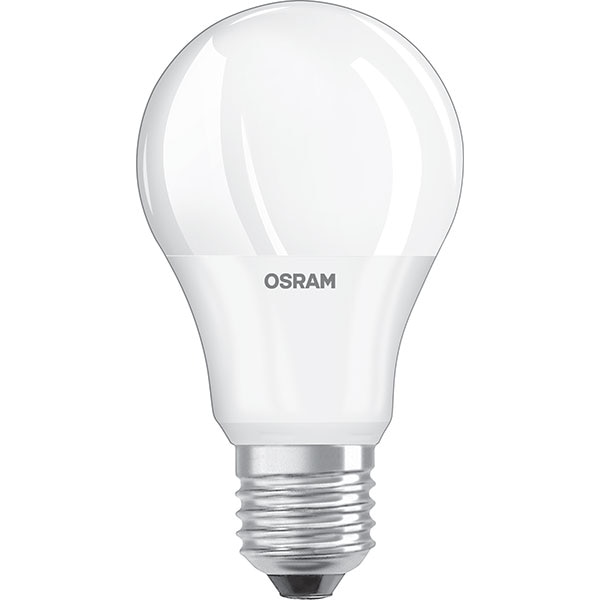 Set 3 becuri LED OSRAM A75, E27, 10W, lumina calda