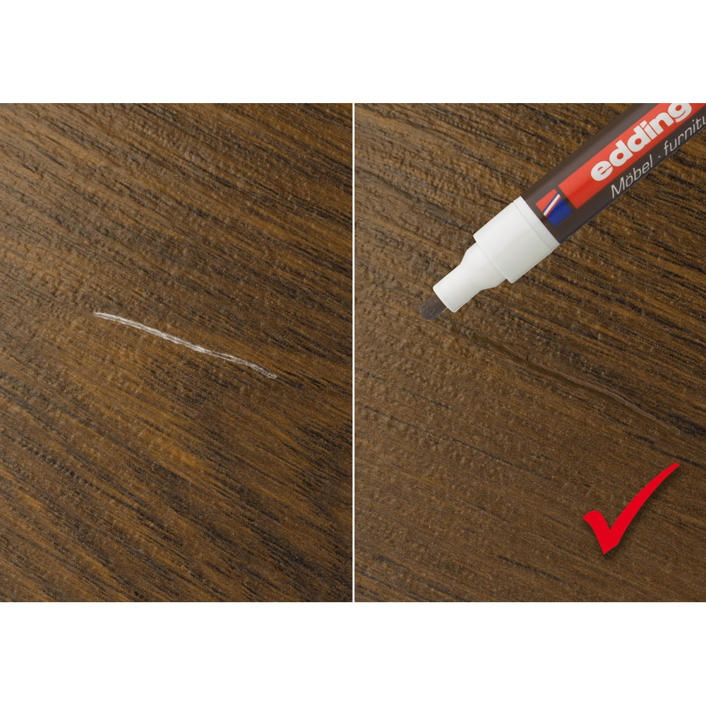 Marker retusuri mobilier lemn EDDING 8900, 1.5-2 mm, nuc antique