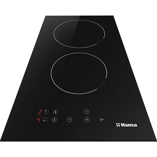 Plita incorporabila HANSA BHC36106, Vitroceramica, 2 arzatoare, Touch Control, negru