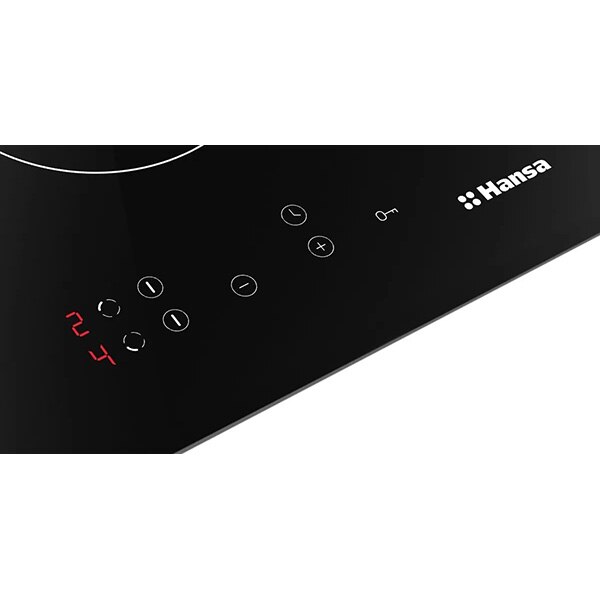Plita incorporabila HANSA BHC36106, Vitroceramica, 2 arzatoare, Touch Control, negru