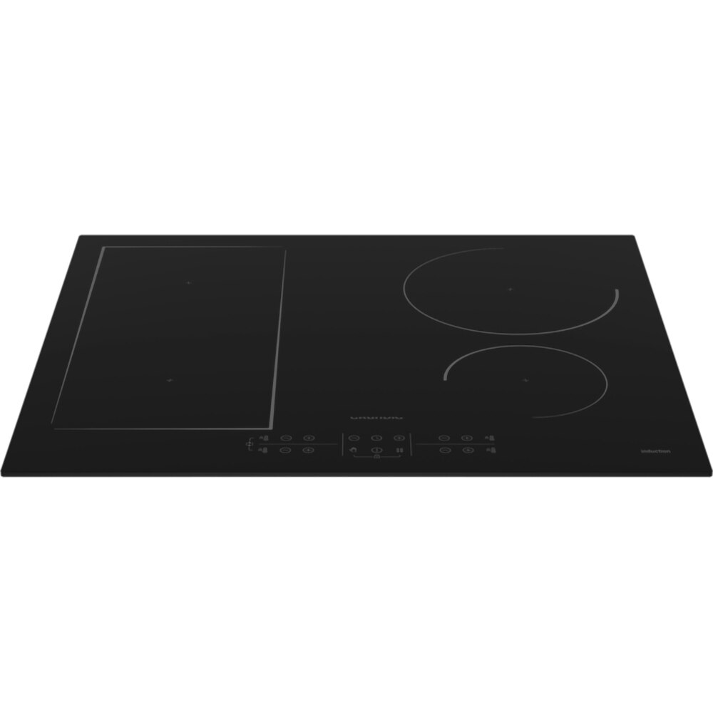 Plita incorporabila GRUNDIG GIEI 623471 MN, Inductie, 4 arzatoare, Touch control, negru