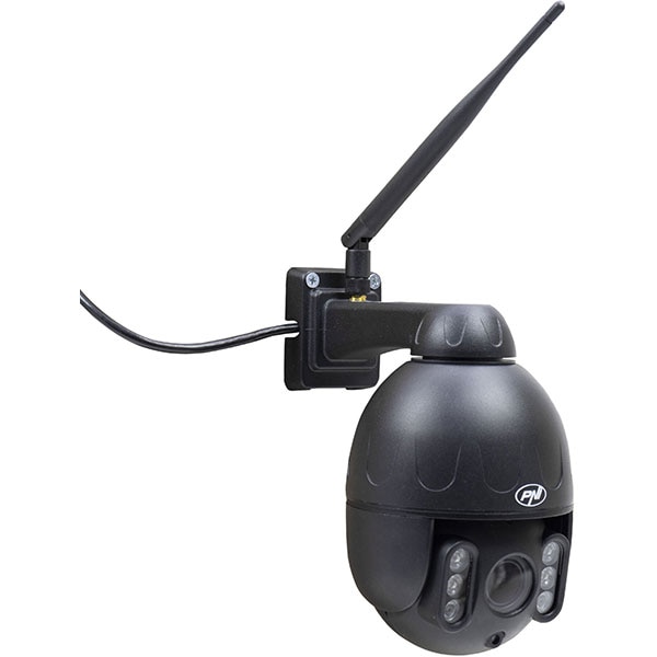 Camera IP Wireless PTZ PNI IP655B, QHD 1920p, IR, Night Vision, Negru
