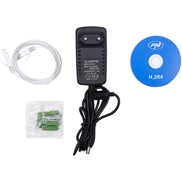 Camera IP Wireless PTZ PNI IP655B, QHD 1920p, IR, Night Vision, Negru