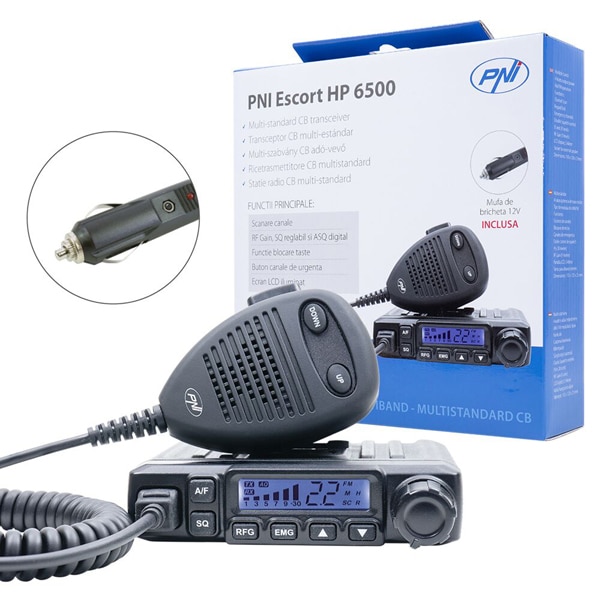 Statie radio CB PNI Escort HP 6500, ASQ
