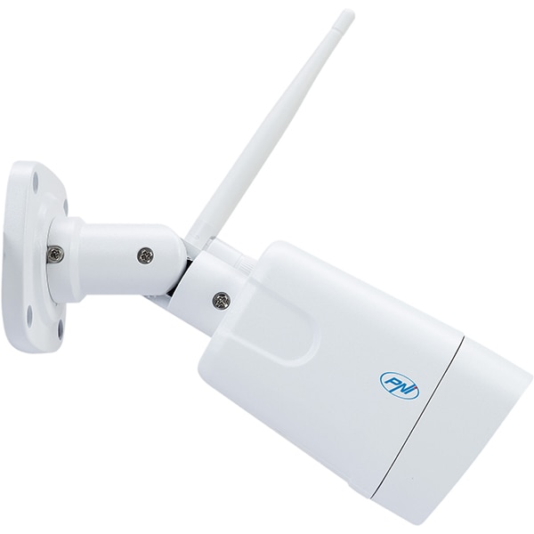 Camera IP Wireless PNI IP55, Ultra HD 1920p, IR, Night Vision, alb