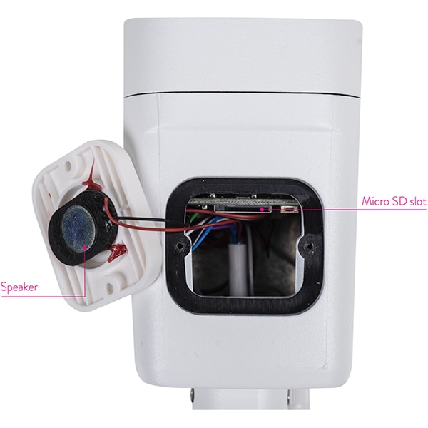 Camera IP Wireless PNI IP55, Ultra HD 1920p, IR, Night Vision, alb