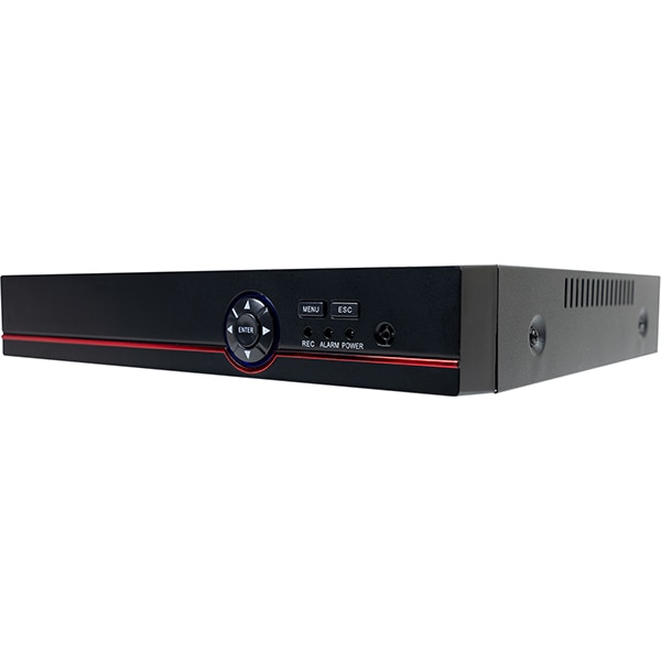 Kit supraveghere video PNI House PTZ1500, 4 camere UHD 1920p, DVR, 4 canale, alb-negru