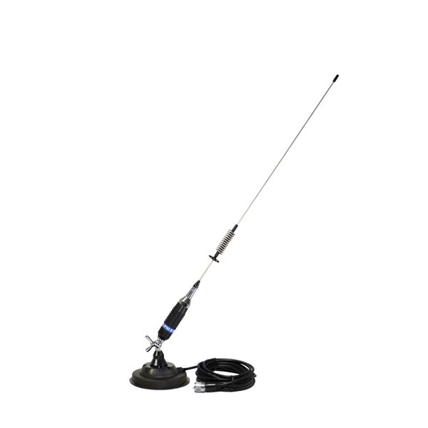 Antena CB PNI S75 cu fluture, cu magnet inclus, 76 cm