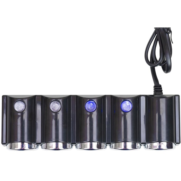 Splitter bricheta auto PNI Lighter 04, 4 porturi, 2 x USB, negru