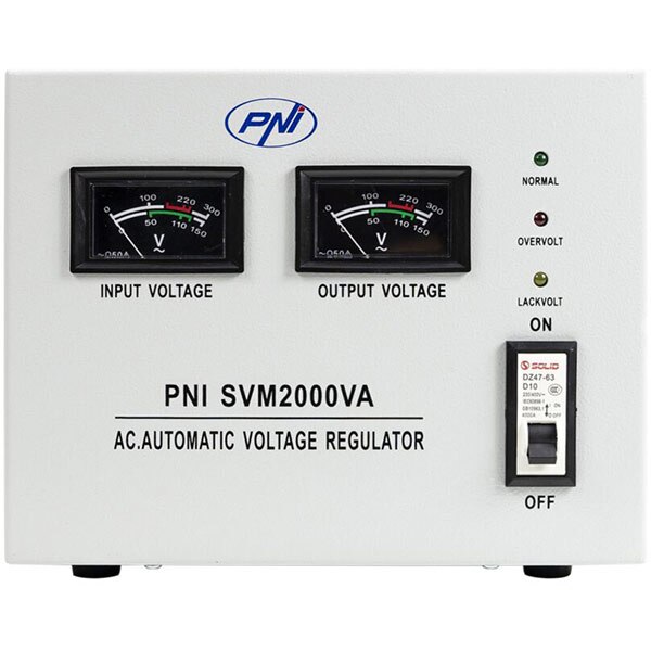Stabilizator de tensiune PNI SVM2000VA, 1600W