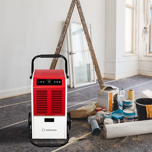 Dezumidificator aer TURBIONAIRE PRO 50, 53l/zi, 900W, alb-rosu