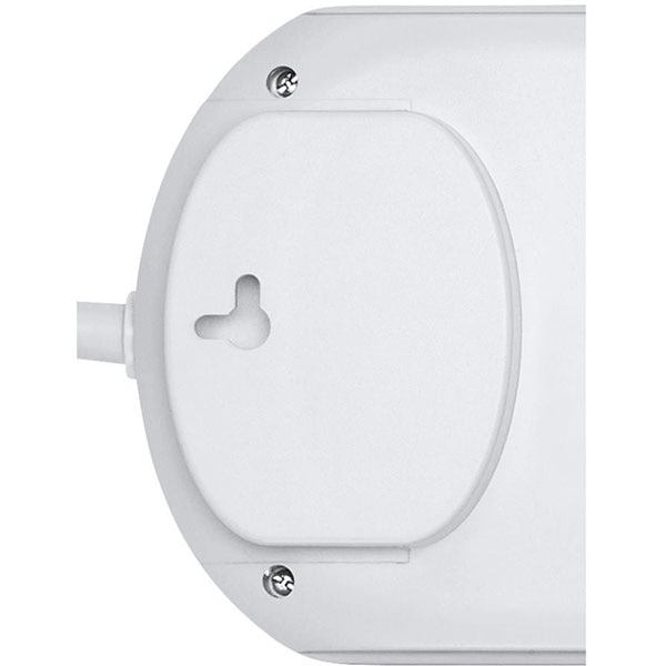 Prelungitor cu protectie HAMA 137233, 10 prize, 2m, alb