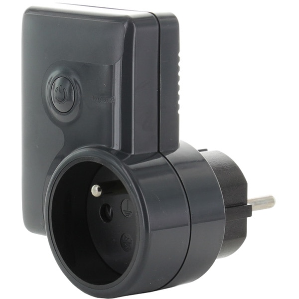 Priza inteligenta LEGRAND L064840, Wi-Fi, ZigBee, negru