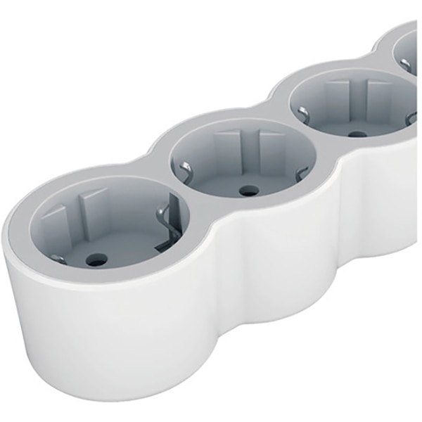 Multipriza LEGRAND L694573, 3 prize, alb-gri deschis