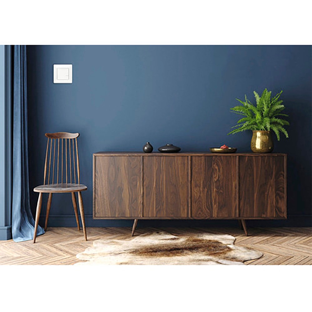 Kit priza conectata LEGRAND L752127, Wi-Fi, ZigBee, alb