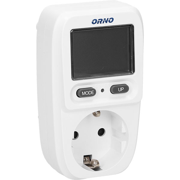 Priza programabila ORNO OR-WAT-419(GS), 3680W, 16A, alb