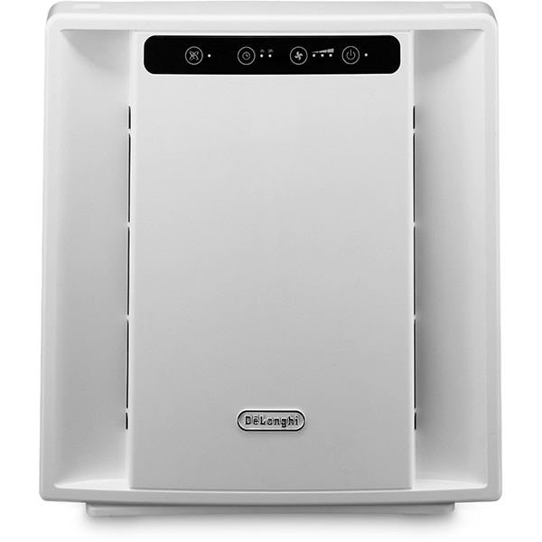 Purificator aer DELONGHI AC75, 3 trepte viteza, Hepa+Carbon, alb