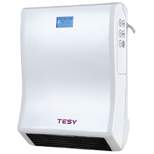 Aeroterma baie TESY HL 246 VB W, 2 trepte viteza, 2000W, alb 