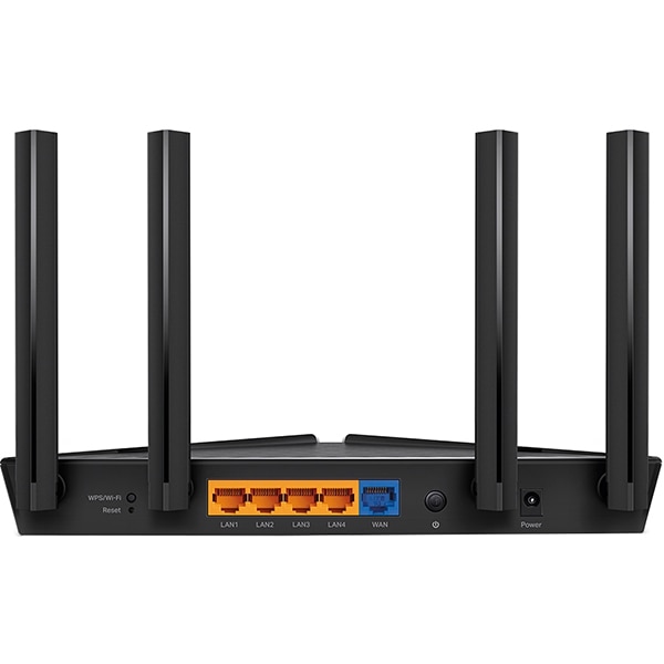 Router Wireless Gigabit TP-LINK Archer AX53 AX3000, Wi-Fi 6, Dual-Band 574 + 2402 Mbps, negru