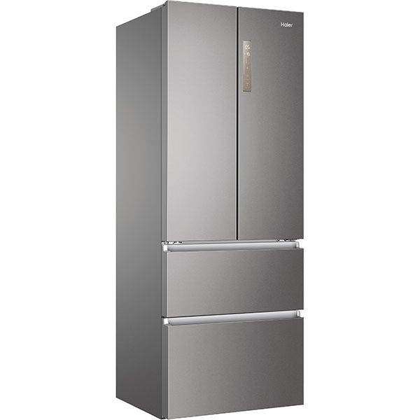 Side By Side HAIER HB17FPAAA, No Frost, 446 l, H 190 cm, Clasa E, inox