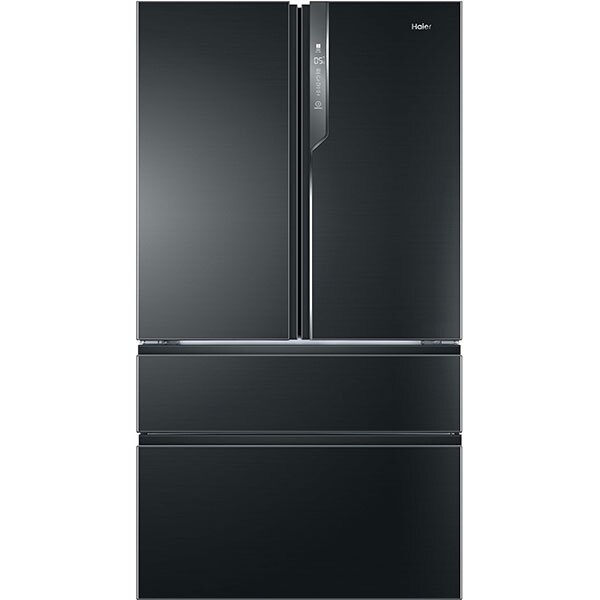 Side By Side HAIER HB26FSNAAA, No Frost, 750 l, H 190 cm, Clasa E, negru