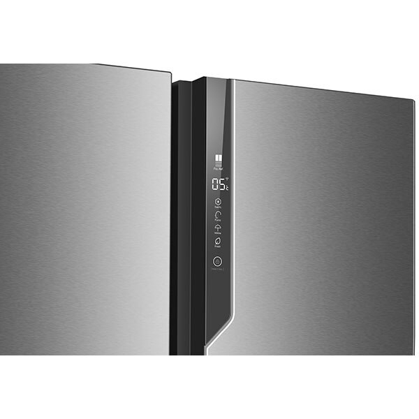 Side By Side HAIER HB26FSSAAA, No Frost, 750 l, H 190 cm, Clasa E, inox