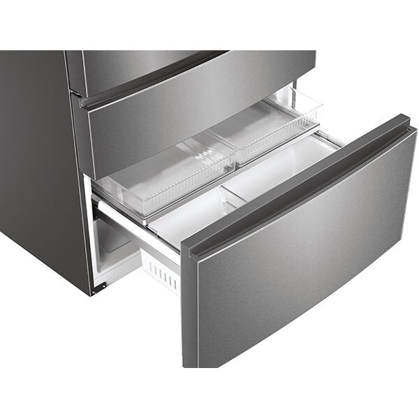 Side By Side HAIER HB26FSSAAA, No Frost, 750 l, H 190 cm, Clasa E, inox