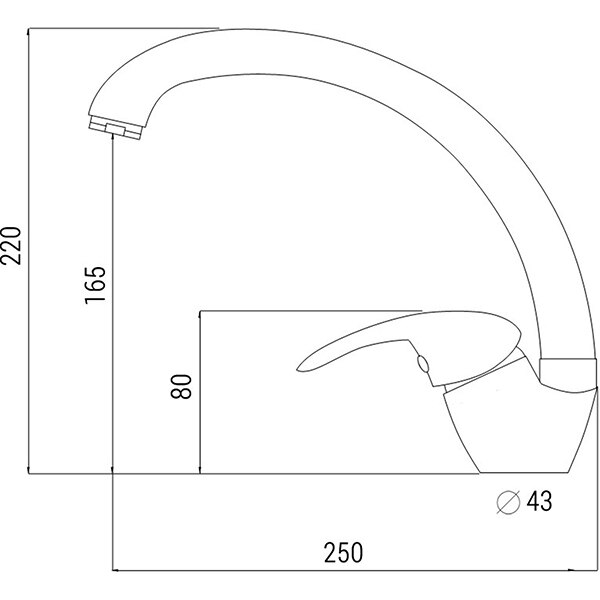 Pachet chiuveta ALVEUS Boogie 20, 1 cuva, compozit granit + baterie Diana, bej